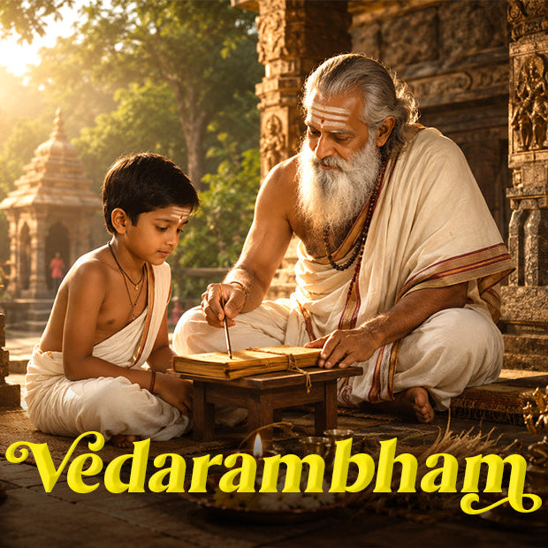 Vedarambham: The Sacred Beginning of Vedic Learning