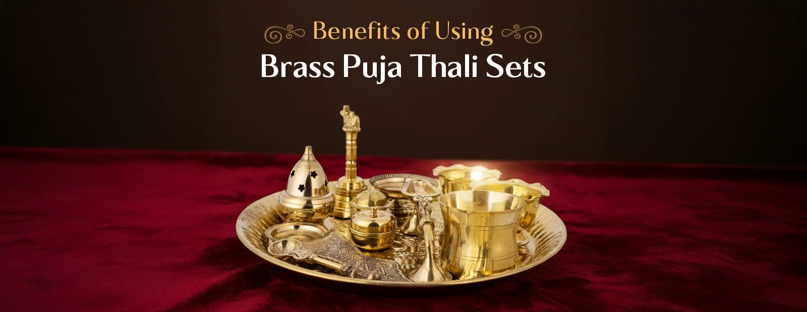 Brass Puja Thali