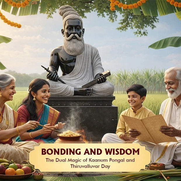 Bonding and Wisdom: The Dual Magic of Kaanum Pongal and Thiruvalluvar Day