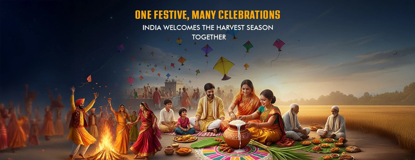One Festive, Many Celebrations: India Welcomes the Harvest Season Together