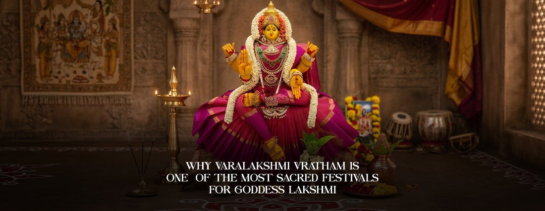 Why Varalakshmi Vratham Is One of the Most Sacred Festivals for Goddess Lakshmi