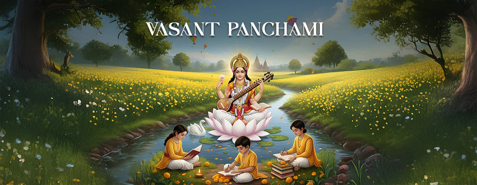 Vasant Panchami - Embracing Spring through Knowledge and Positivity