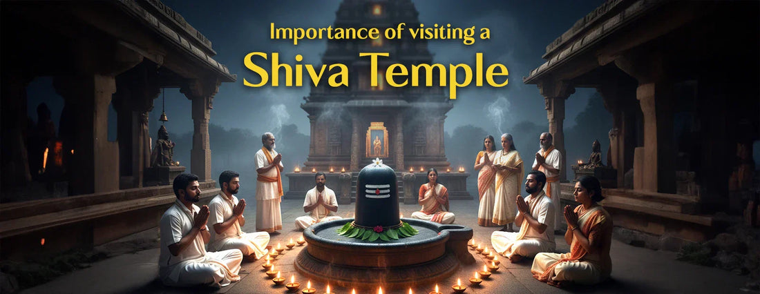 What is the importance of visiting a Shiva temple on Mahashivaratri?