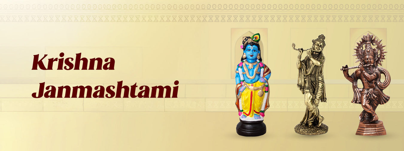 Shop Decorations for krishna janmashtami in home, Krishnashtami decoration dress for laddu gopal at GIRI