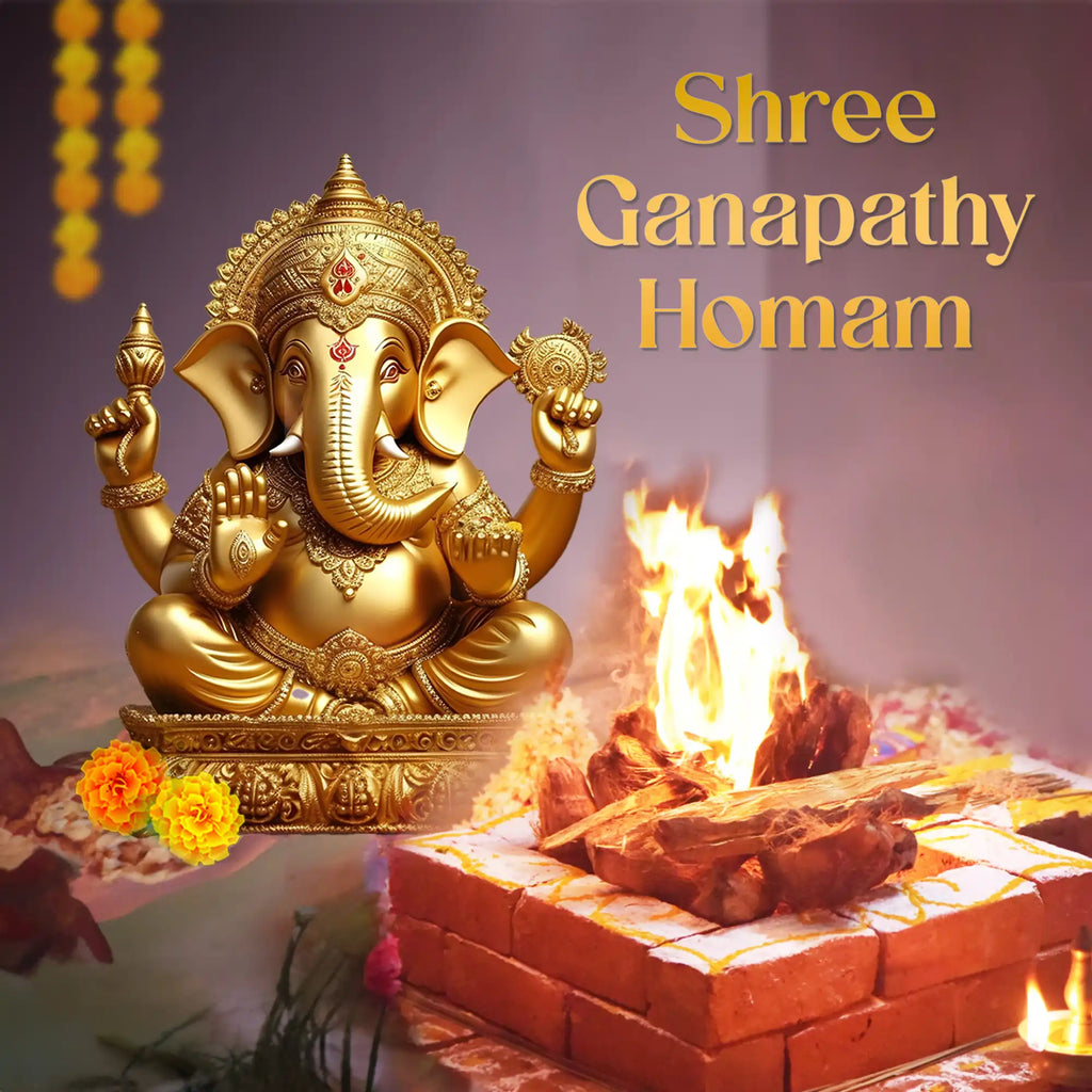 Shree Ganapathy Homam | Vinayagar Homam/ Maha Ganapathi Homam for Seeking Blessings And Remove Obstacles