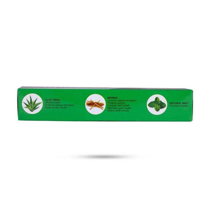 Aloevera Tooth Paste With Miswak - 100 Gms | Kp Namboodiris/ Strengthens & Whitens Teeth - Oral Care