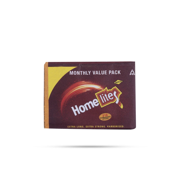 Home Lite Match Box - 5 Pcs Pack | Kitchen Matchbox / Home Utility Matches/ Safety Matches For Daily Use