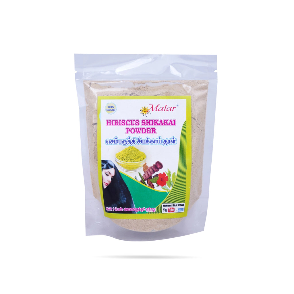 Hibiscus Shikakai Powder - 100 Gms | Hibiscus Powder/ Seeyakai Powder for Hair