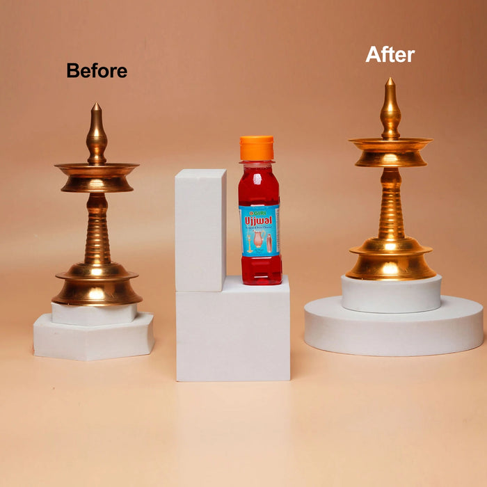 Giri Ujjwal Copper and Brass Cleaner - 100 Gms | Brasso Polish/ Metal Cleaner