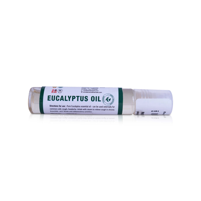 Organic Eucalyptus Oil - 10 ml | Eucalyptus Essential Oil/ Aromatherapy Oil For Relaxation And Cold Relief - Oil
