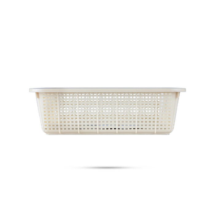 Storage Basket - 2.5 x 8.5 Inches | Fruits Basket/ Plastic Basket/ Scottish Basket/ Kitchen Basket for Home