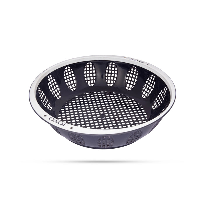 Kitchen Basket - 3 x 12 Inches | Plastic Basket/ Round Shape Storage Basket for Home