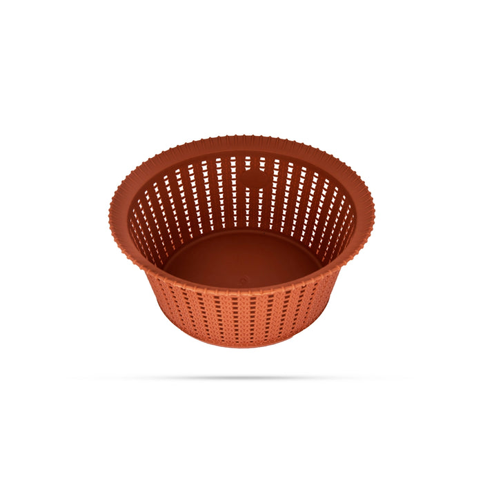 Kitchen Basket - 3.5 x 8 Inches | Plastic Basket/ Fruits Basket/ Square Shape Storage Basket for Home