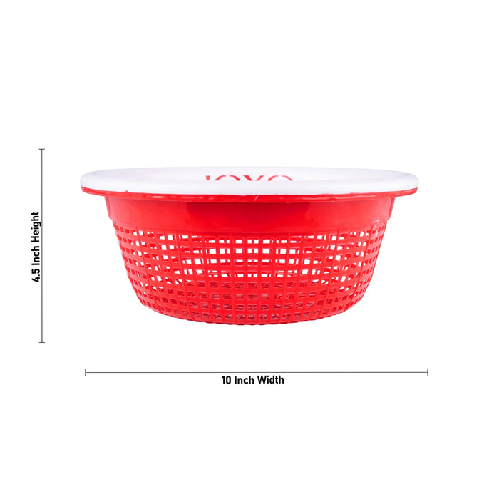 Kitchen Basket - 4.5 x 10 Inches | Plastic Basket/ Storage Basket for Home