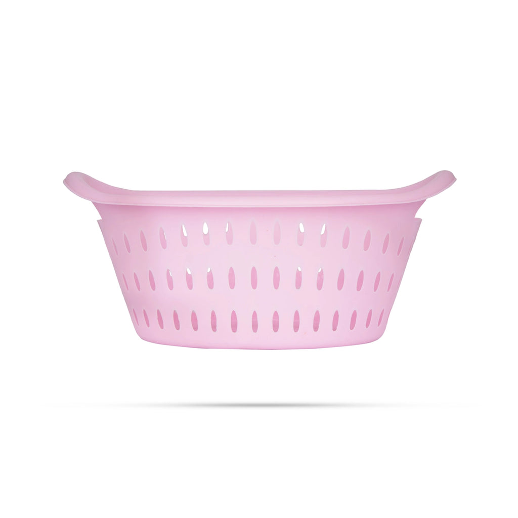 Storage Basket - 4 x 10 Inches | Plastic Basket/ Fruits Basket/ Kitchen Basket for Home