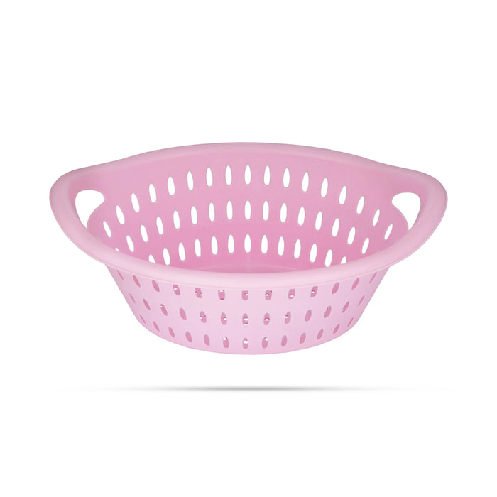 Storage Basket - 4 x 10 Inches | Plastic Basket/ Fruits Basket/ Kitchen Basket for Home