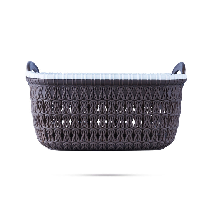 Storage Basket - 4.5 x 8.5 Inches | Plastic Basket/ Fruits Basket/ Marriott Nano Basket/ Kitchen Basket for Home