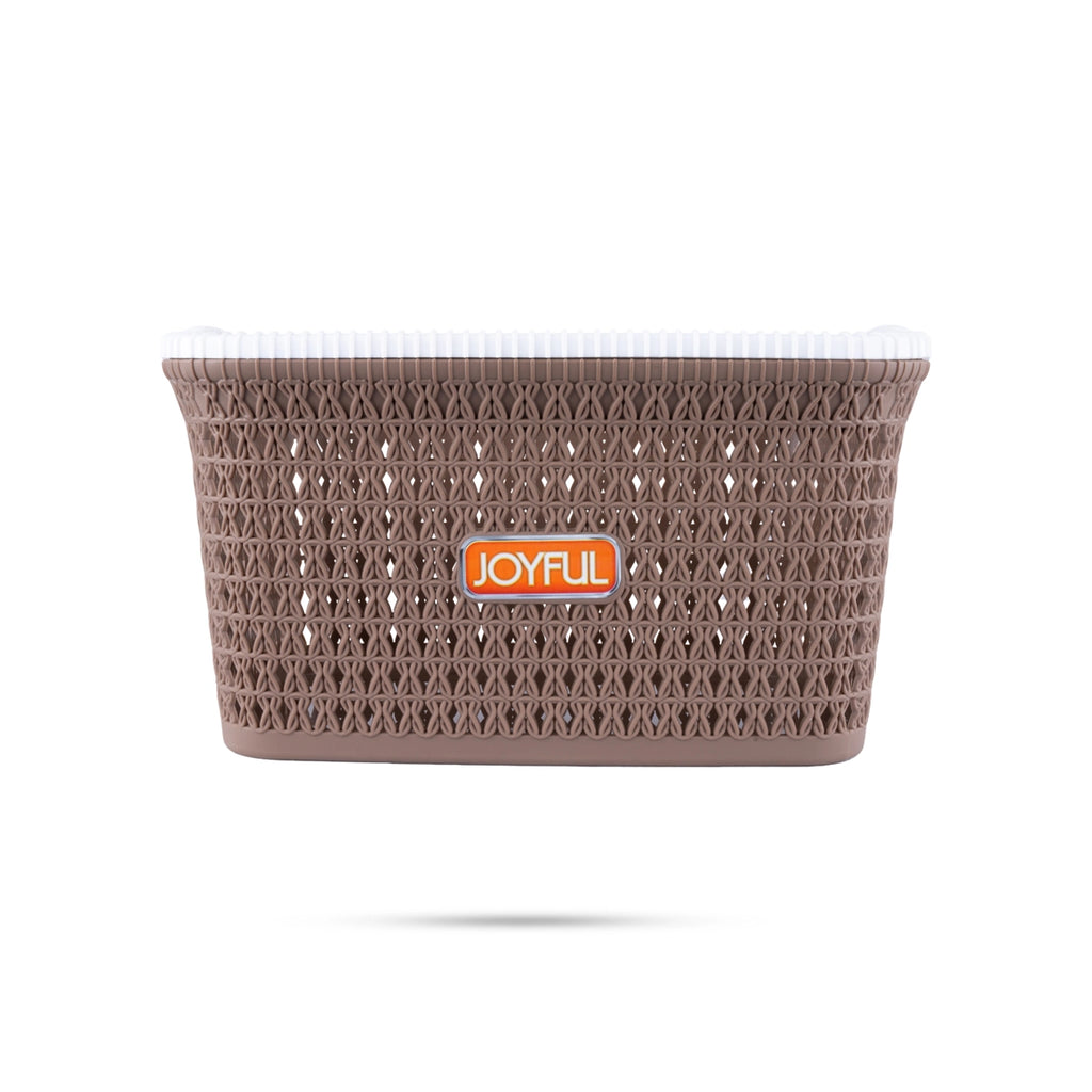 Kitchen Basket - 6.5 x 11 Inches | Rectangle Shape Storage Basket/ Plastic Basket/ Marriott Basket for Home