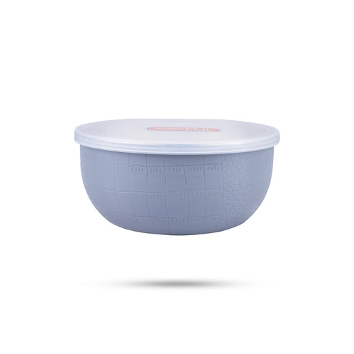 Stainless Steel Bowl with Plastic Lid - 2.5 x 5 Inches | Stainless Steel Cup for Home - Kitchen