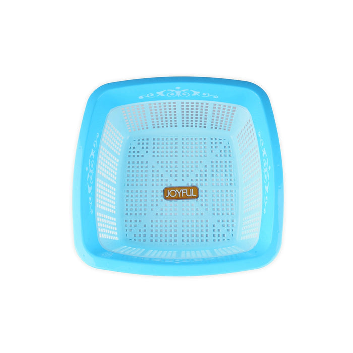 Kitchen Basket - 4 x 10 Inches | Square Shape Storage Basket/ Plastic Basket/ Vintage Square Basket for Home - Basket