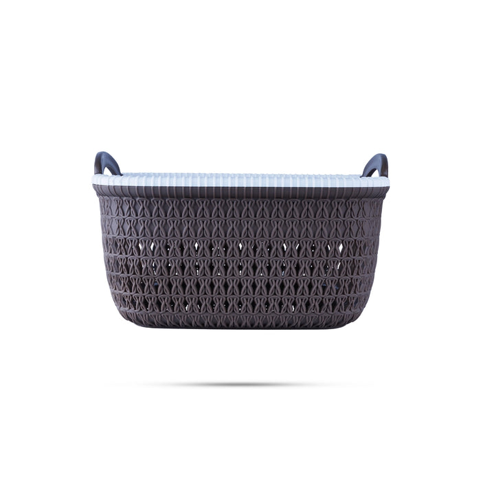 Kitchen Basket - 4.75 x 9.5 Inches | Rectangle Shape Storage Basket/ Plastic Basket/ Marriott Nano Basket for Home