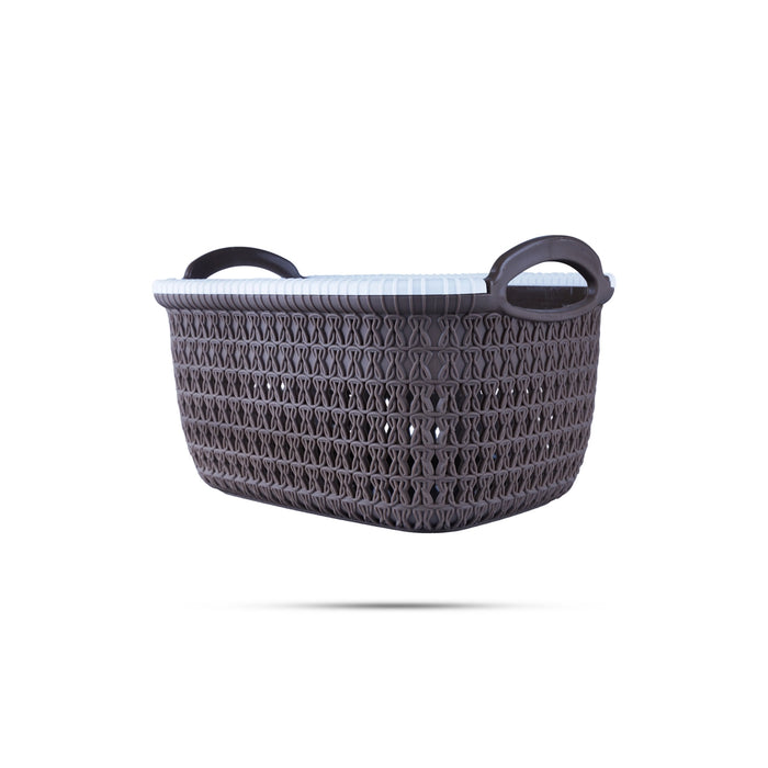 Kitchen Basket - 4.75 x 9.5 Inches | Rectangle Shape Storage Basket/ Plastic Basket/ Marriott Nano Basket for Home