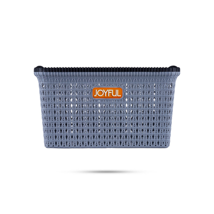 Storage Basket - 5.5 x 10 Inches | Plastic Basket/ Fruits Basket/ Marriott Basket/ Kitchen Basket for Home