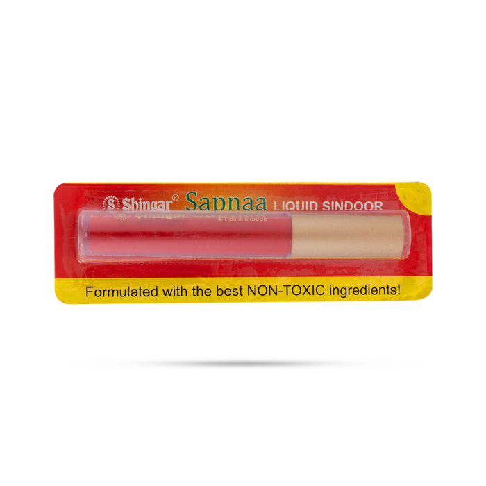 Liquid Sindoor - Red | Kumkum Tilak / Liquid Kungumam / Sindhoor Paste - Cosmetics