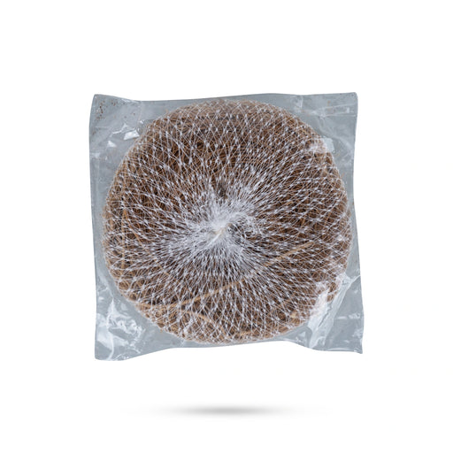 Vetiver & Coconut Scrubber - 3 Inches | Natural Body Scrubber/ Herbal Scrubs/ Vetiver Bath Scrubber - Bathing Accessories