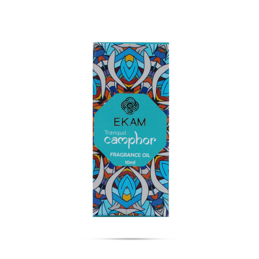 Ekam Fragrance Oil - 10 ml | Camphor Perfumed Oil/ Scented Oil/ Home Diffuser Oil For Long Lasting Room Aroma - Room Freshener