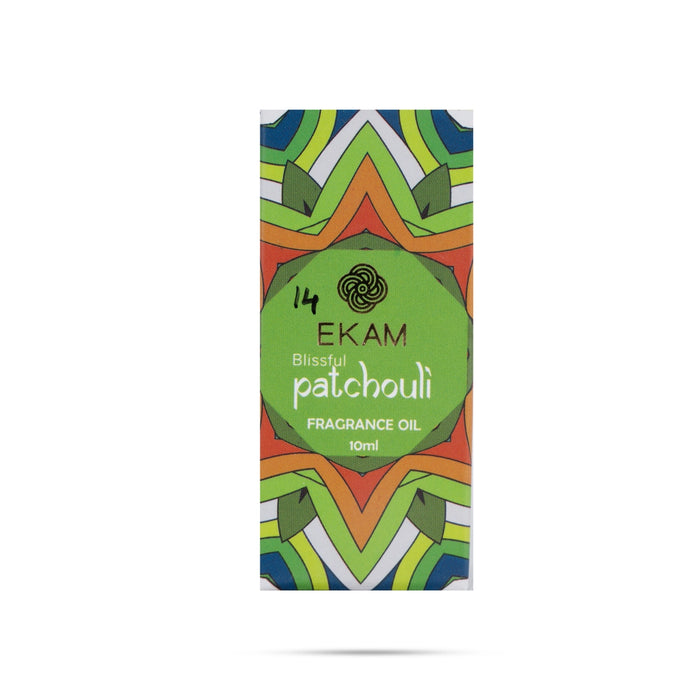 Ekam Fragrance Oil- 10 ml | Patchouli Perfumed Oil/ Scented Oil/ Home Diffuser Oil For Long Lasting Room Aroma - Room Freshener