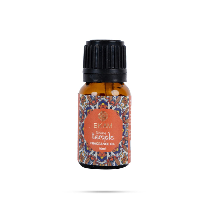 Ekam Fragrance Oil - 10 ml | Temple Perfumed Oil/ Scented Oil/ Home Diffuser Oil For Long Lasting Room Aroma - Room Freshener