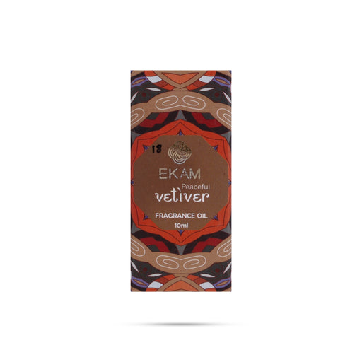 Ekam Fragrance Oil - 10 ml | Vetiver Perfumed Oil/ Scented Oil/ Home Diffuser Oil For Long Lasting Room Aroma - Room Freshener