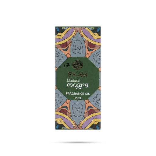 Ekam Fragrance Oil - 10 ml | Mogra Perfumed Oil/ Scented Oil/ Home Diffuser Oil For Long Lasting Room Aroma - Room Freshener