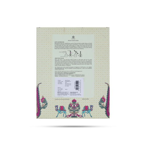 Reed Diffuser - 50ml | Jasmine & Freesia Oil Diffuser/Aroma Diffuser/Air Freshener For Pleasant Home Fragrance - Room Freshener