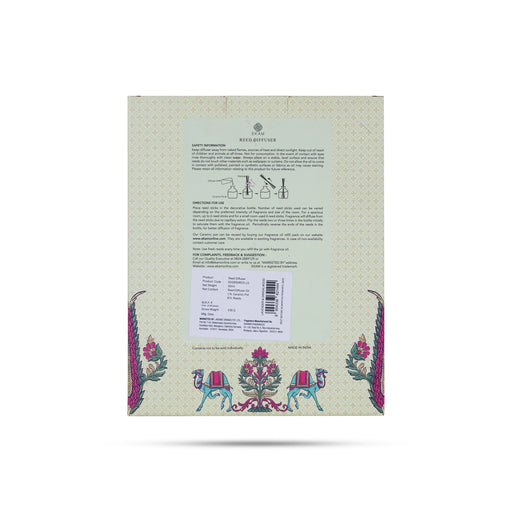 Reed Diffuser- 50ml | Lavender& Sandalwood Oil Diffuser/Aroma Diffuser/Air Freshener For Pleasant Home Fragrance - Room Freshener