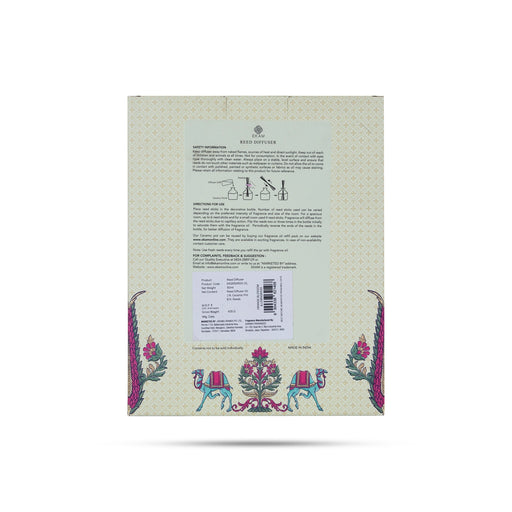 Reed Diffuser - 50ml | Orange Blossom&Lemongrass Oil Diffuser/Aroma Diffuser/ Air Freshener For Home Fragrance - Room Freshener