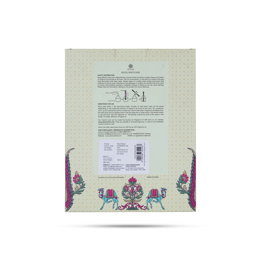 Reed Diffuser - 50ml | Cedar And Mahogany Oil Diffuser/Aroma Diffuser/Air Freshener For Pleasant Home Fragrance - Room Freshener