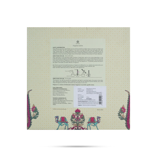 Home Fragrance Gift Set | Orange Blossom & Lemongrass Room Freshener/ Aroma Diffuser Oil For Gifting Delight - Room Freshener