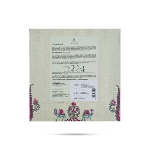 Home Fragrance Gift Set | Cedar & Mahogany Room Freshener/Perfumed Oil/ Aroma Diffuser Oil For Gifting Delight - Room Freshener
