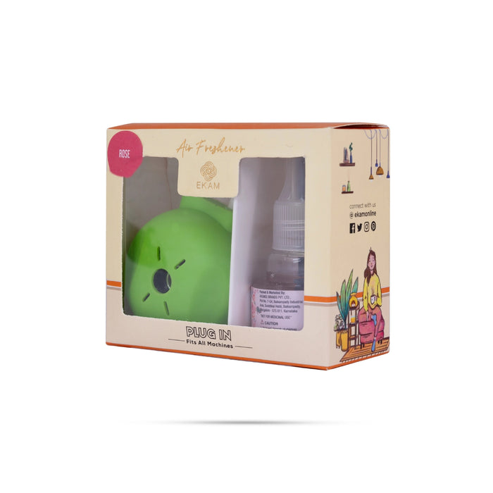 Plug In Air Freshener | Plug In Scent/ Ekam Room Freshener/ Ekam Rose Scent For Home Fragrance - Room Freshener