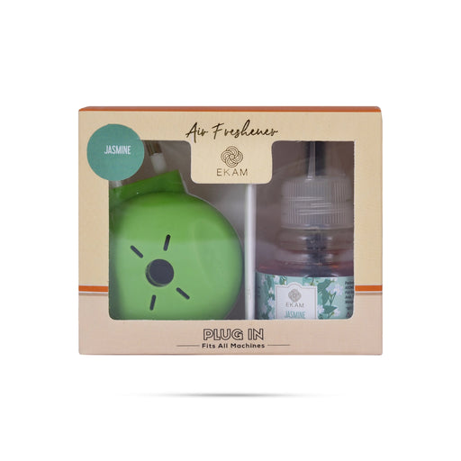 Plug In Air Freshener | Plug In Scent/ Ekam Room Freshener/ Ekam Jasmine Scent For Home Fragrance - Room Freshener