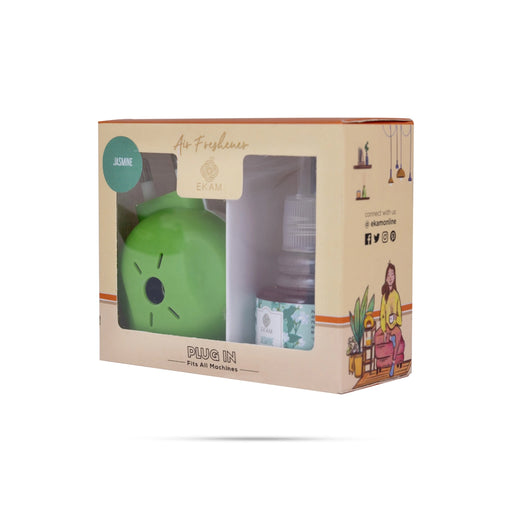 Plug In Air Freshener | Plug In Scent/ Ekam Room Freshener/ Ekam Jasmine Scent For Home Fragrance - Room Freshener