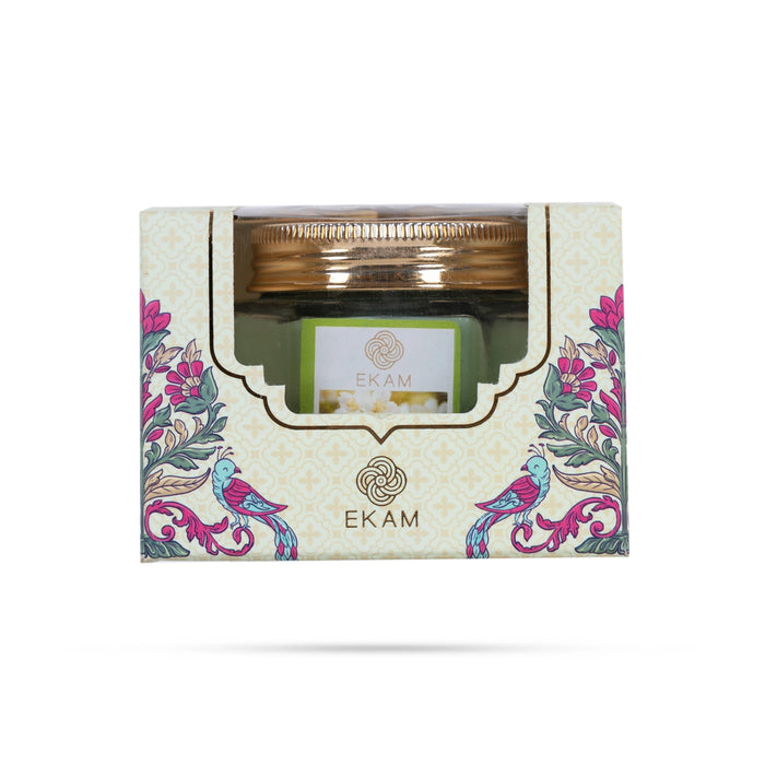 Scented Candle Jar | Shot Glass Candle/ Jasmine Home Fragrances/ Room Freshener Candle For Soothing Aroma - Candles