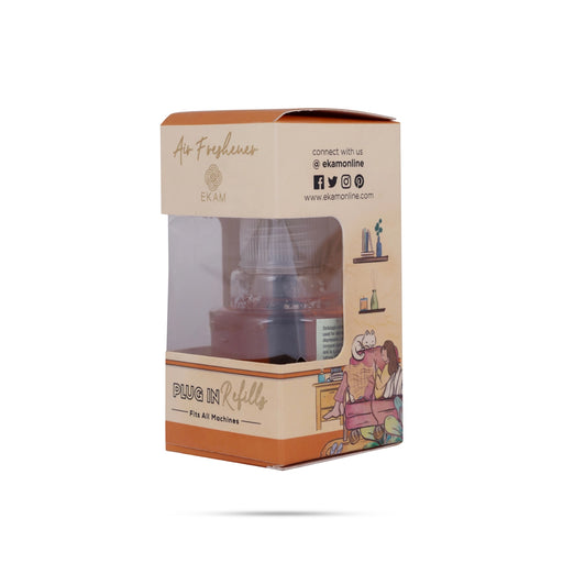 Ekam Air Freshener Oil - 45 ml | Plug In Refill Oil/ Room Freshener/Lemongrass Perfumed Oil For Home Fragrance - Room Freshener