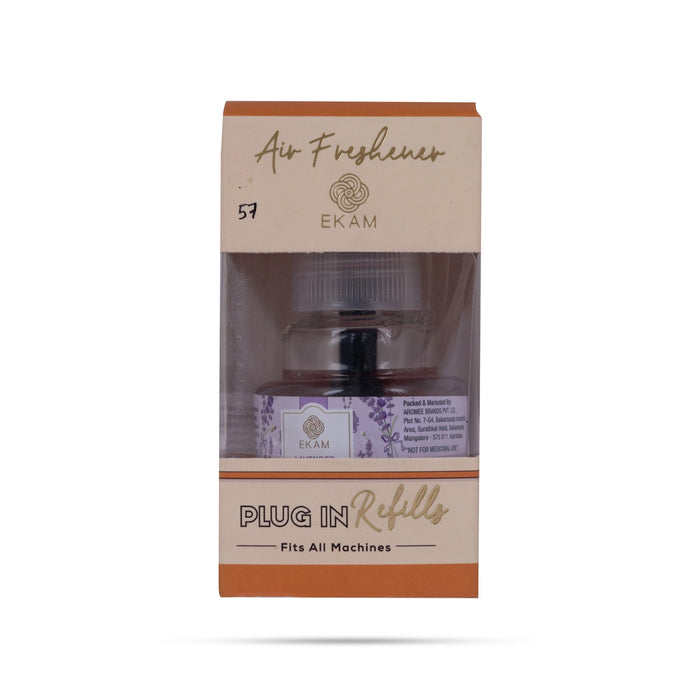 Ekam Air Freshener Oil - 45 ml | Plug In Refill Oil/ Room Freshener/ Lavender Perfumed Oil For Home Fragrance - Room Freshener