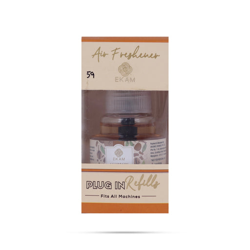 Ekam Air Freshener Oil - 45 ml | Plug In Refill Oil/ Room Freshener/ Mahogany Perfumed Oil For Home Fragrance - Room Freshener