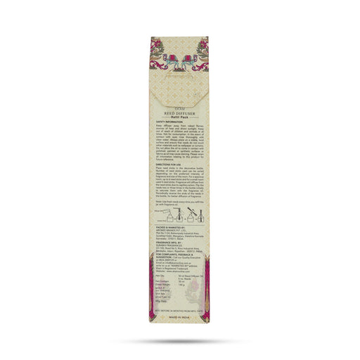 Reed Diffuser Refill Oil Pack- 50 ml | Jasmine & Freesia Home Diffuser Oil/ Air Freshener For Lasting Aroma - Room Freshener