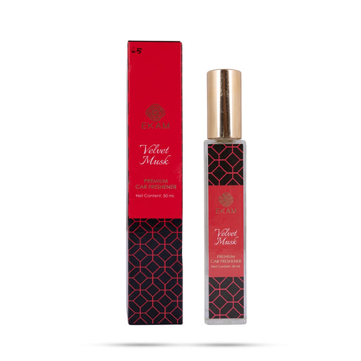 Premium Car Freshener - 50ml | Velvet Musk Car Air Freshener/Car Fragrance/Car Perfume For Daily Drive Freshness - Car Stand & Car Accessories