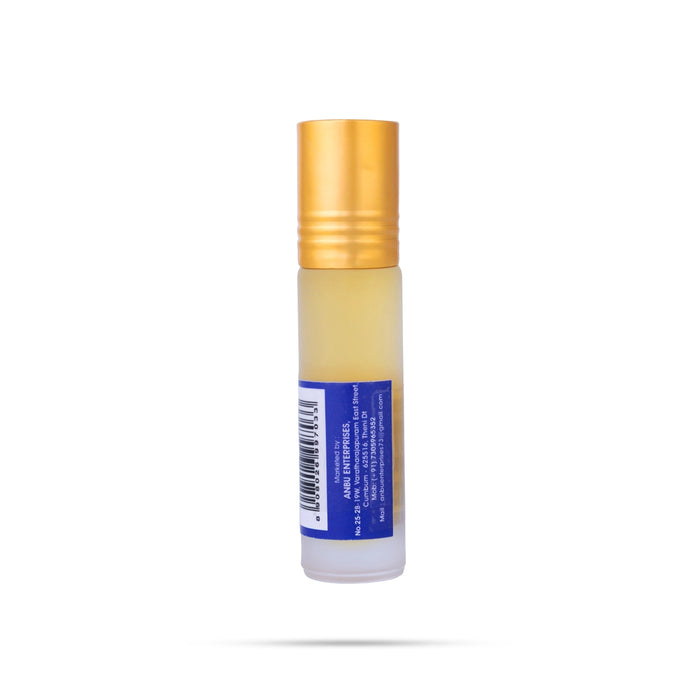 Sandal Attar Perfume Roll On - 8 ml | Attar Fragrance/ Chandan Roll On Fragrance Oil For Calmness & Fresh Feel - Perfume